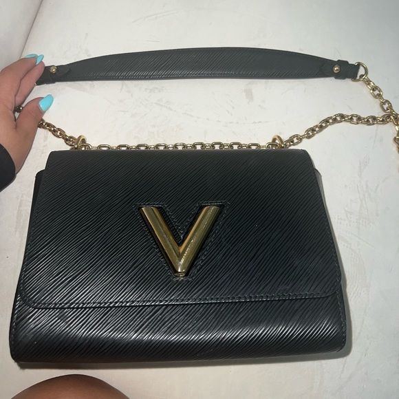 Louis Vuitton black purse - Picture 2 of 4
